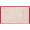 TENTATIVE ENTREE PENDANT LA COMMUNE DE PARIS NEUFCHATEL SUISSE DEPART 19 MARS 1870 ENTREE 21 SANS ARRIVE LETTRE COVER