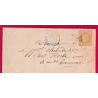 N°59 PARIS ETOILE 15 R BONAPARTE POUR PARIS LETTRE COVER