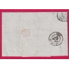 N°66 54 MIXTE SAGE CERES CAD TYPE 18 ABBEVILLE SOMME POUR BEAUVAIS OISE LETTRE COVER