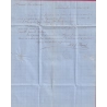 TARIF FRONTALIER N°54 PAIRE CAD PONTARLIER DOUBS POUR COUVET SUISSE LETTRE COVER