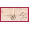 CAD TYPE 12 ROQUEMAURE GARD BOITE RURALE B LASCOUR ?? + DECIME RURAL POUR ALES LETTRE COVER