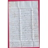 N°4 BORD DE FEUILLE GRILLE NEUILLY SUR SEINE 1852 POUR ROUEN SEINE INFERIEURE LETTRE COVER