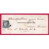 N°4 PC 3578 LE VIGAN GARD POUR MONTPELLIER HERAULT 1852 LETTRE COVER