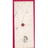 N°4 PC 3578 LE VIGAN GARD POUR MONTPELLIER HERAULT 1852 LETTRE COVER