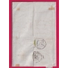 N°14 PC 3578 LE VIGAN GARD BOITE RURALE D AUMESSAS POUR PARIS LETTRE COVER