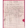 MARQUE 8 SAVERDUN ARIEGE 1824 POUR LAROQUE PRES MIREPOIX INDICE 10 LETTRE COVER