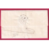 MARQUE P29P LE PONT ST ESPRIT GARD INDICE 11 POUR STRASBOURG BAS RHIN 1826 LETTRE COVER