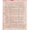 CAD TYPE 12 ESPALLION AVEYRON EN BLEU POUR ROME ITALIE ITALIA VIA NIZZA DI MARE 1832 RARE INDICE 15 LETTRE COVER
