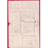 CAD TYPE 15 BASSOUS YONNE BOITE RURALE F A IDENTIFIER POUR PROVINS SEINE ET MARNE 1850 LETTRE COVER