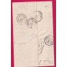 N°22 PC DU GC 2217 MARGUERITTES GARD POUR LIGUGE VIENNE INDICE 14 CAD TYPE 22 LETTRE COVER