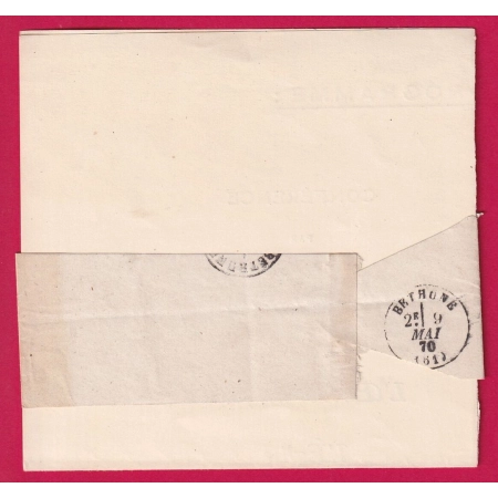 N°19 CAD BORDEAUX LES SALINIERES POUR ARRAS PAS DE CALAIS LETTRE COVER