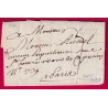 MARQUE CAEN CALVADOS 1788 LENAIN N°5 POUR PARIS LETTRE COVER