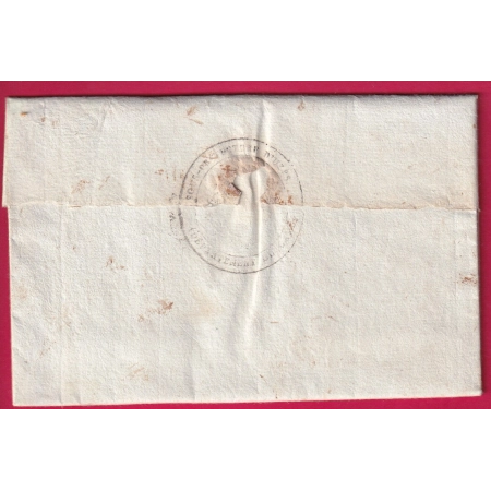 FRANCHISE LE SOUS PREFET D 'UZES GARD POUR ALAIS ALES 1815 LETTRE COVER