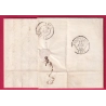 CURSIVE 29 UCHAUD GARD 1846 POUR CETTE SETE HERAULT INDICE 12 LETTRE COVER