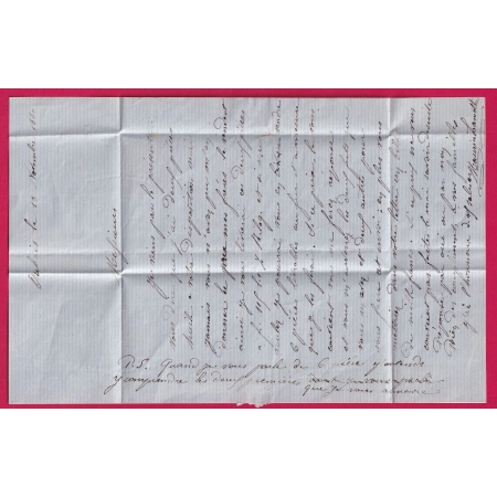 N°14 PC 2921 SOMMIERES GARD BOITE RURALE Q AUBAIS POUR GIGNAC HERAULT LETTRE COVER