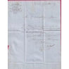 N°29 PARIS ETOILE 16 R DE PALESTRO TAXE TAMPON 30 AFFR INSUF P11 POUR GENEVE SUISSE 1869 LETTRE COVER