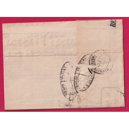 N°91 75 AMIENS SOMME POUR PARIS 1879 LETTRE COVER