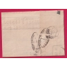 N°91 75 AMIENS SOMME POUR PARIS 1879 LETTRE COVER