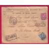 N°90 98 LE QUESNOY NORD LETTRE CHARGE POUR PARIS COVER