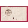 CAD TYPE 11 UZES GARD 1835 POUR ORANGE VAUCLUSE INDICE 10 LETTRE COVER