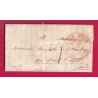 CAD TYPE 11 UZES GARD EN ROUGE 1832 POUR PONT ST ESPRIT INDICE 13 LETTRE COVER