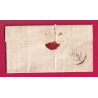 CAD TYPE 11 UZES GARD EN ROUGE 1832 POUR PONT ST ESPRIT INDICE 13 LETTRE COVER
