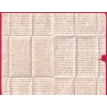 CAD TYPE 11 UZES GARD EN ROUGE 1832 POUR PONT ST ESPRIT INDICE 13 LETTRE COVER