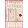 CAD TYPE 11 UZES GARD EN ROUGE 1832 POUR PONT ST ESPRIT INDICE 13 LETTRE COVER