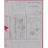 MARTINIQUE ST PIERRE 1867 TAXE TAMPON 6 POUR BORDEAUX LETTRE COVER