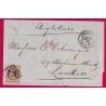 N°30 GC 532 BORDEAUX LES CHARTONS POUR LONDRES LONDON 1870 PENDANT LE SIEGE DE PARIS LETTRE COVER