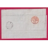 N°30 GC 532 BORDEAUX LES CHARTONS POUR LONDRES LONDON 1870 PENDANT LE SIEGE DE PARIS LETTRE COVER