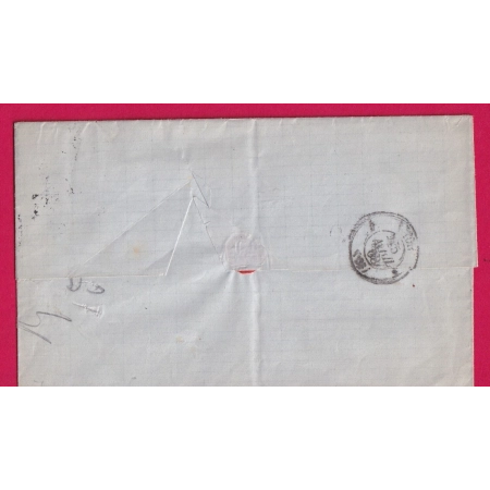 N°22 CAD BESSEGES BOITE MOBILE POUR LYON INDICE 16 LETTRE COVER