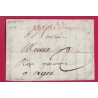 MARQUE 45 LE PORT STE MARIE EN ROUGE 1811 INDICE 12 POUR AGEN LETTRE COVER