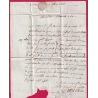 MARQUE 45 LE PORT STE MARIE EN ROUGE 1811 INDICE 12 POUR AGEN LETTRE COVER