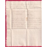 MARQUE P45P NERAC LOT ET GARONNE 1824 POUR AGEN LETTRE COVER