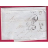 CURSIVE 29 VEZENOBRES GARD BOITE RURALE C BRIGNON POUR LYON INDICE 15 LETTRE COVER