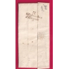CURSIVE 77 VILLEFRANCHE D'ALBIGEOIS TARN 1848 DEPART ALBI TARN LETTRE COVER