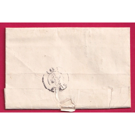 CAD TYPE 15 VAUVERT GARD BOITE RURALE A AIMARGUES FEVRIER 1849 POUR NIMES LETTRE COVER