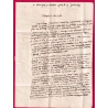 CAD TYPE 15 VAUVERT GARD BOITE RURALE A AIMARGUES FEVRIER 1849 POUR NIMES LETTRE COVER