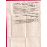 CAD TYPE 15 VAUVERT GARD BOITE RURALE A AIMARGUES FEVRIER 1849 POUR NIMES LETTRE COVER