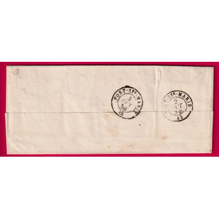 N°4 GRILLE NERAC LOT ET GARONNE POUR PORT STE MARIE LETTRE COVER