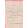 N°13 CAD TYPE 15 NERAC POUR NERAC LOT ET GARONNE IMPRIME LOCAL FAIRE PART DE MARIAGE 1861 LETTRE FRANCE