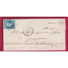 N°22 GC 2809 PENNE LOT ET GARONNE OR TRENTELS POUR PERIGUEUX DORDOGNE LETTRE FRANCE
