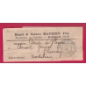 CAD IMPRIME PP  VERGEZE GARD 1903 POUR PLOUAY MORBIHAN BANDE JOURNAL CODOGNAN RARE LETTRE COVER