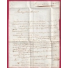 MARQUE 72 MANTES UTILISEE EN DEBOURSE 1793 DEPART MEZIERES ARDENNES POUR NANTES LETTRE COVER