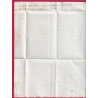 MARQUE 72 MANTES UTILISEE EN DEBOURSE 1793 DEPART MEZIERES ARDENNES POUR NANTES LETTRE COVER