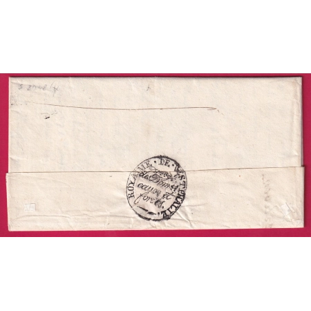 MARQUE CONQUIS CASSEL ALLEMAGNE FRANCHISE DIR GLE DES EAUX ET FORETS 1810 POUR DRIBURG ROYAUME WESTPHALIE LETTRE