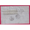 N°60 CAD TYPE 17 STE BAZEILLE LOT ET GARONNE POUR BOUGLON LETTRE COVER