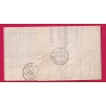 N°65 77 ST OMER PAS DE CALAIS 1877 POUR PARIS LETTRE COVER