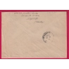 N°713 725 HAYANGE MOSELLE RECOMMANDE PROVISOIRE POUR STRASBOURG 1945 LETTRE COVER